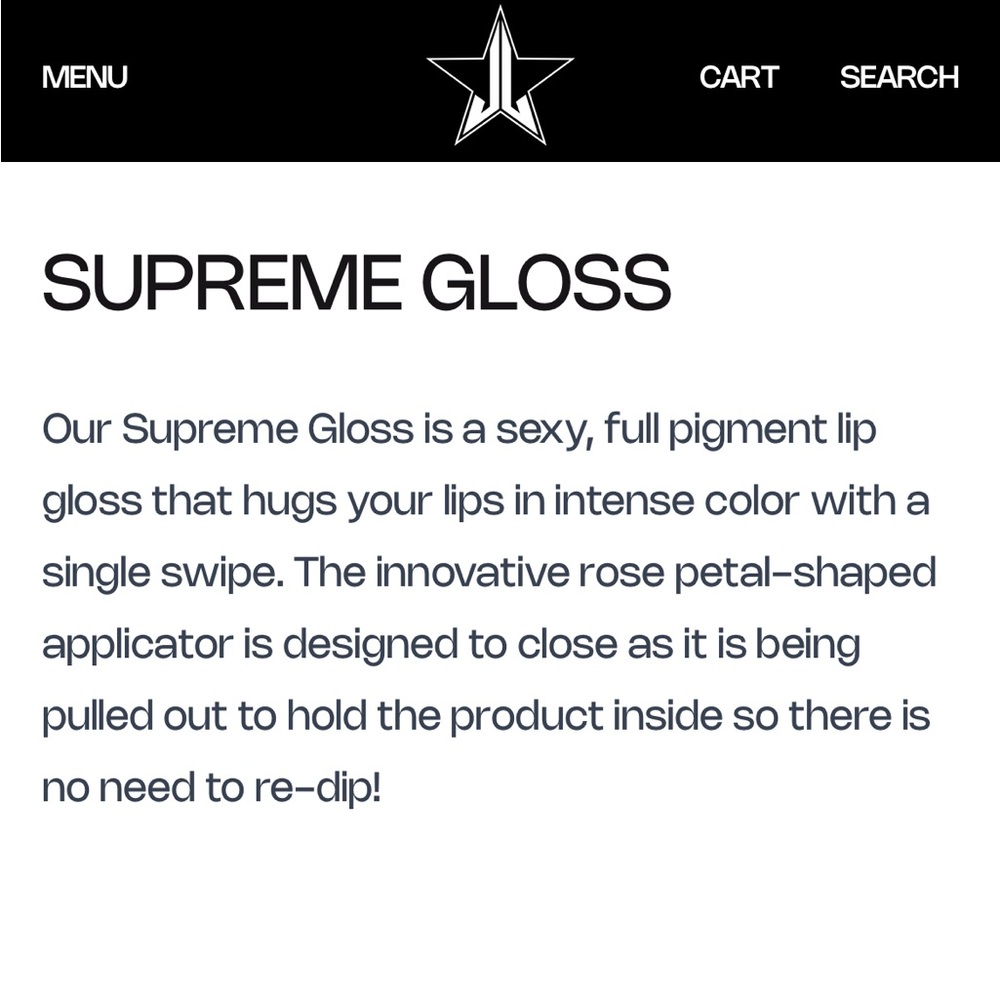 Jeffree Star Supreme Gloss - Warm Brown - Picture 4 of 6